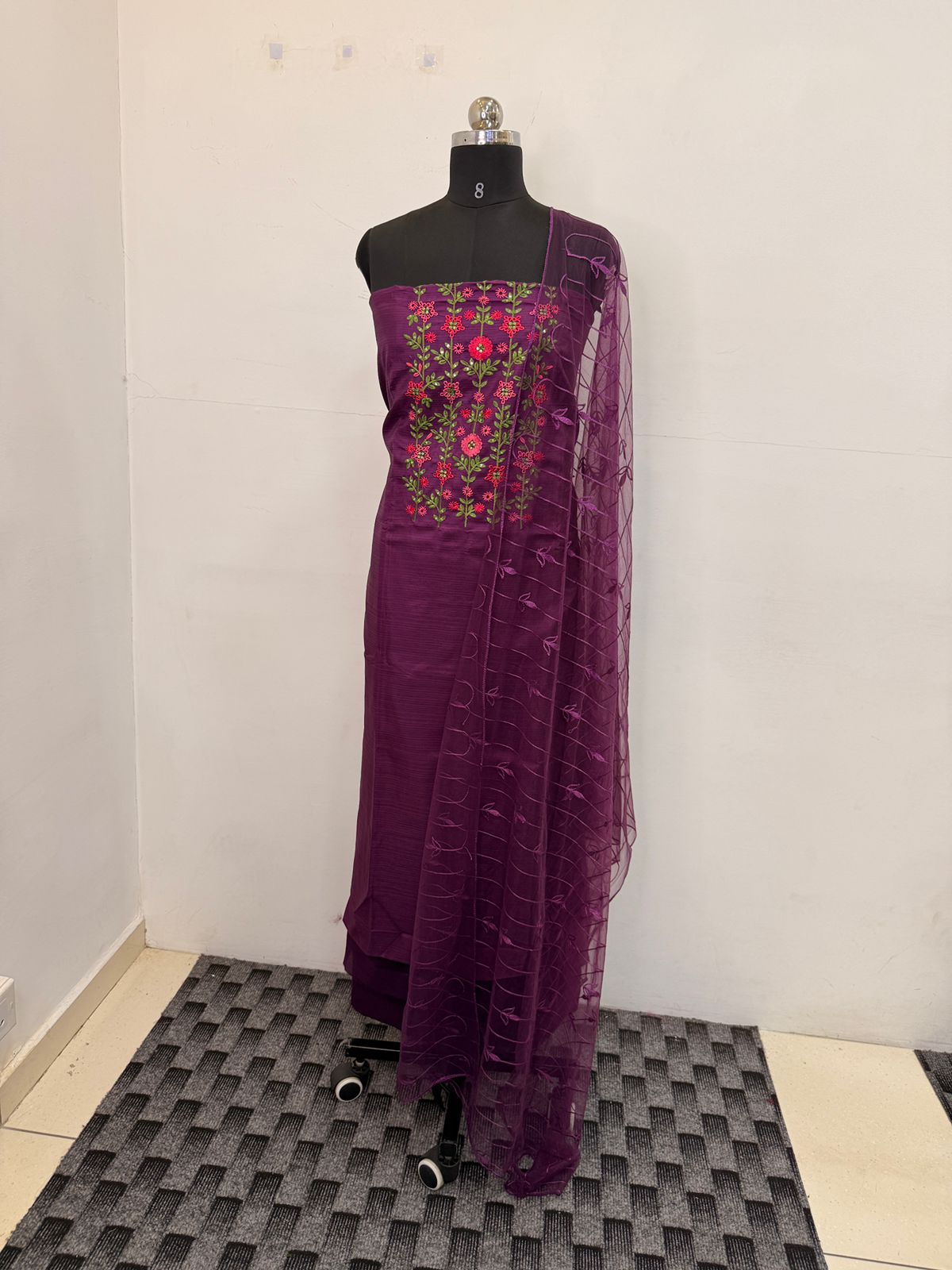 Ls0186 Clearance Unstitched Salwar Material