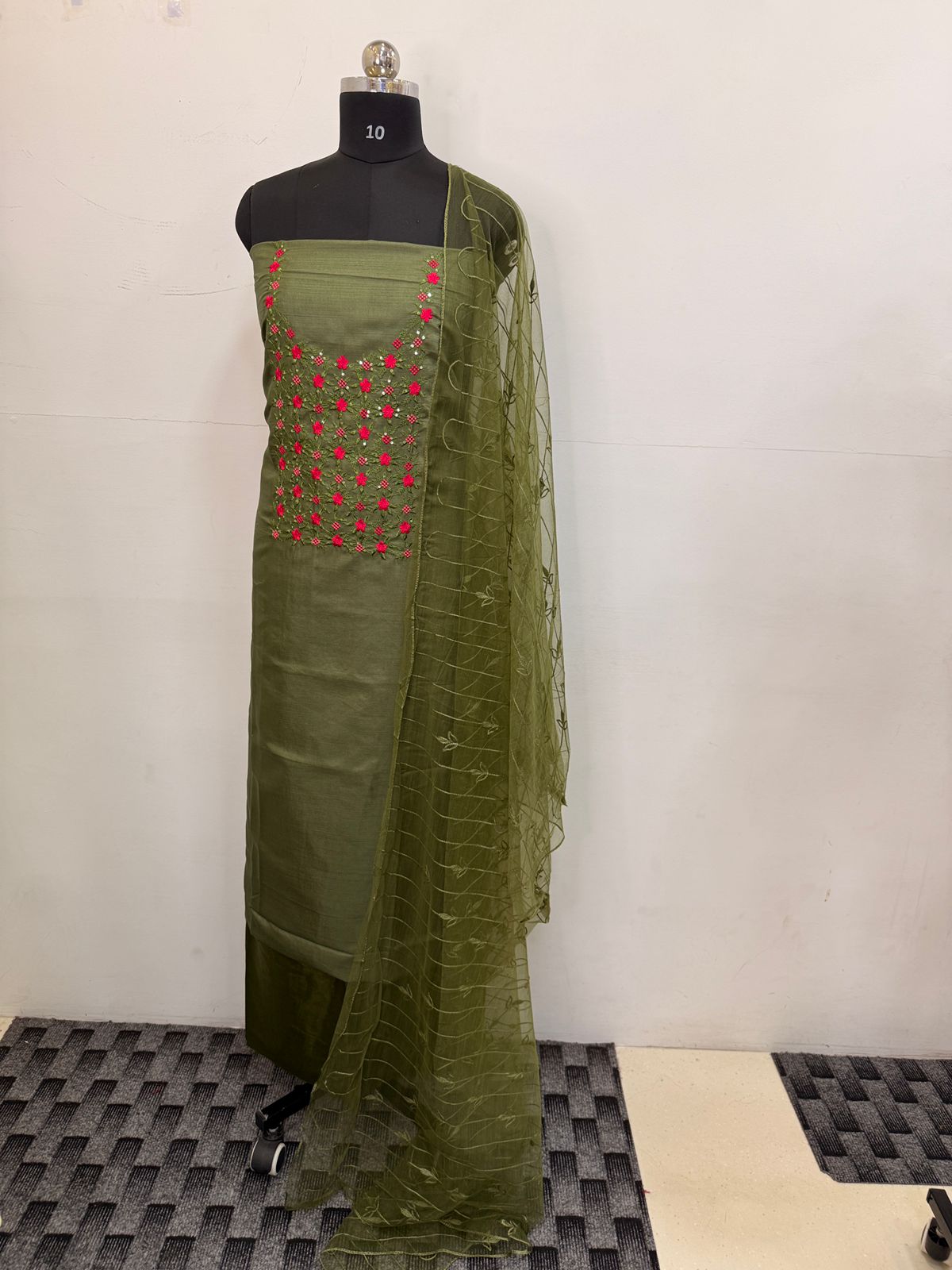 Ls0186 Clearance Unstitched Salwar Material