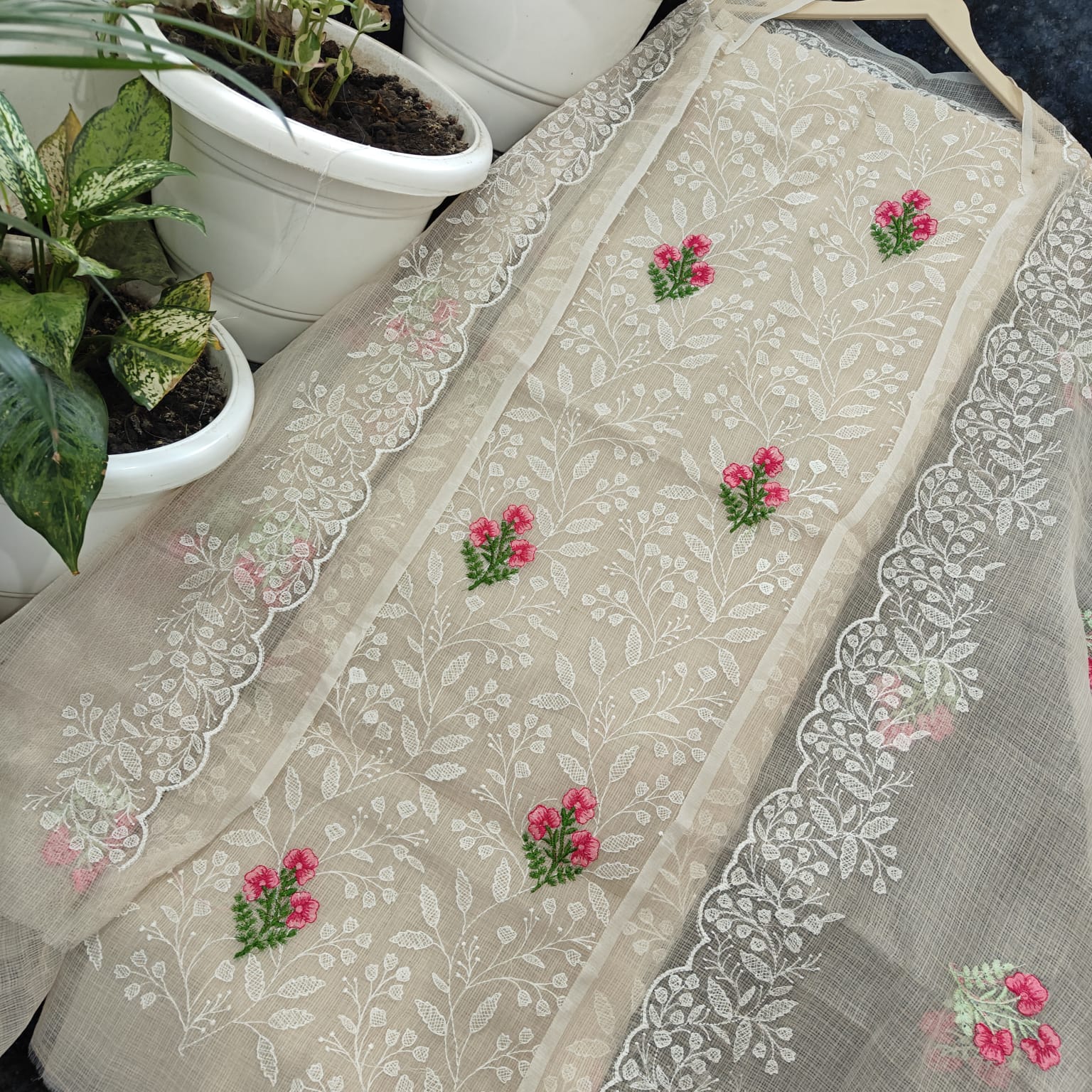 LS0084 Unstitched Partywear Salwar Material