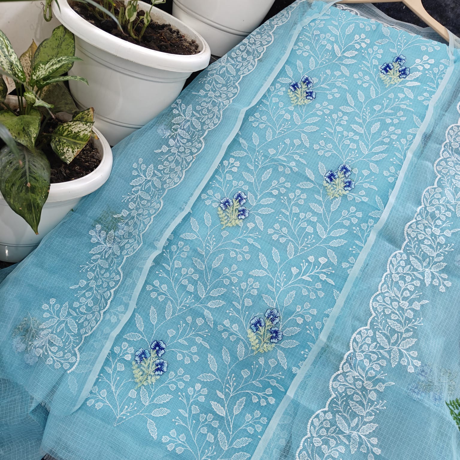 LS0088 Unstitched Partywear Salwar Material