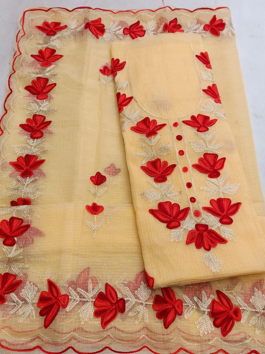 LS0087 Unstitched Partywear Salwar Material