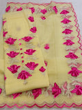 LS0086 Unstitched Partywear Salwar Material