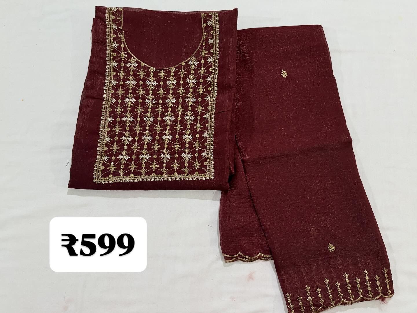 LS0099- Unstitched Salwar Material