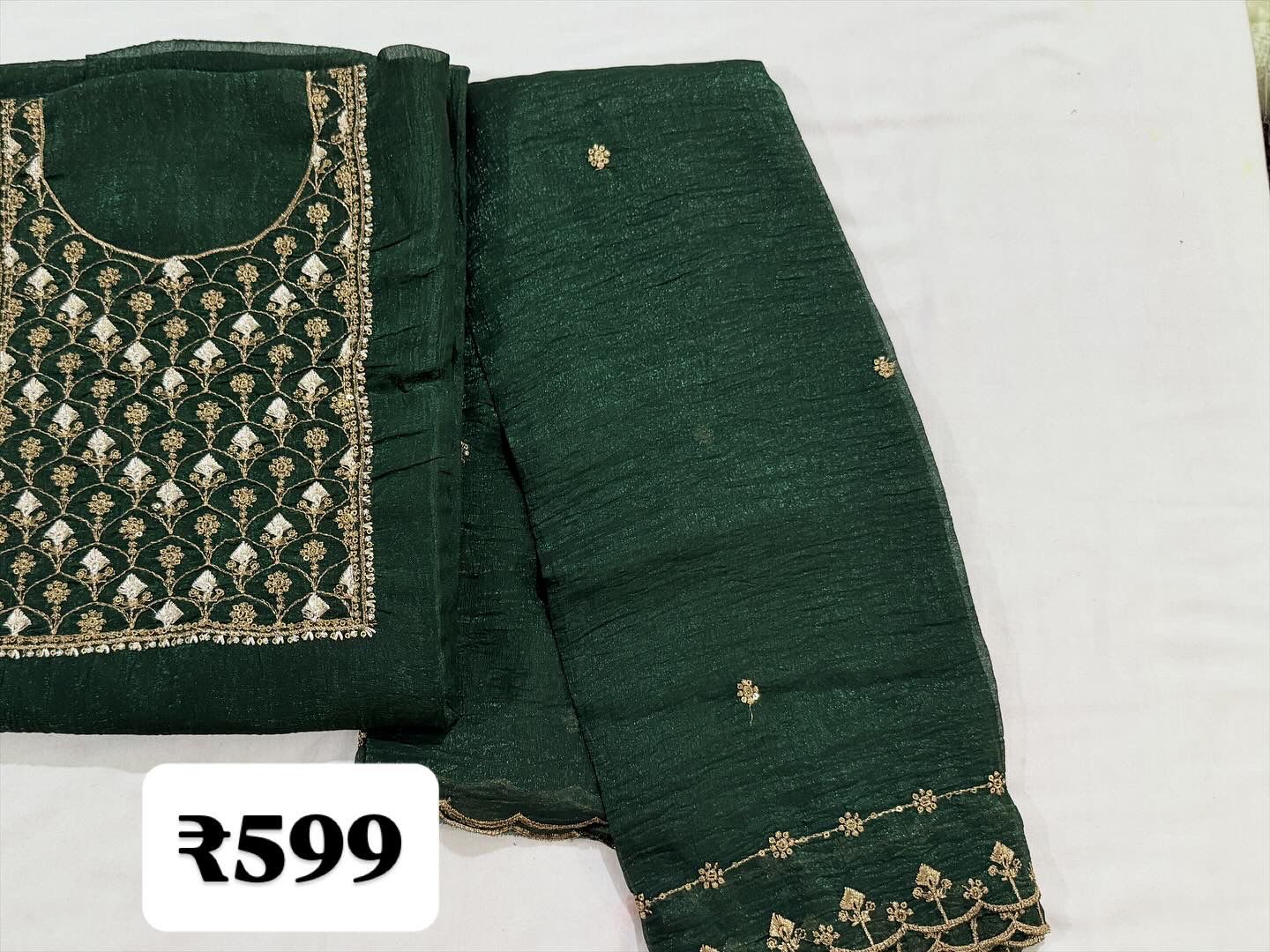 LS0099- Unstitched Salwar Material