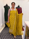 LS0184 Unstitched Partywear material