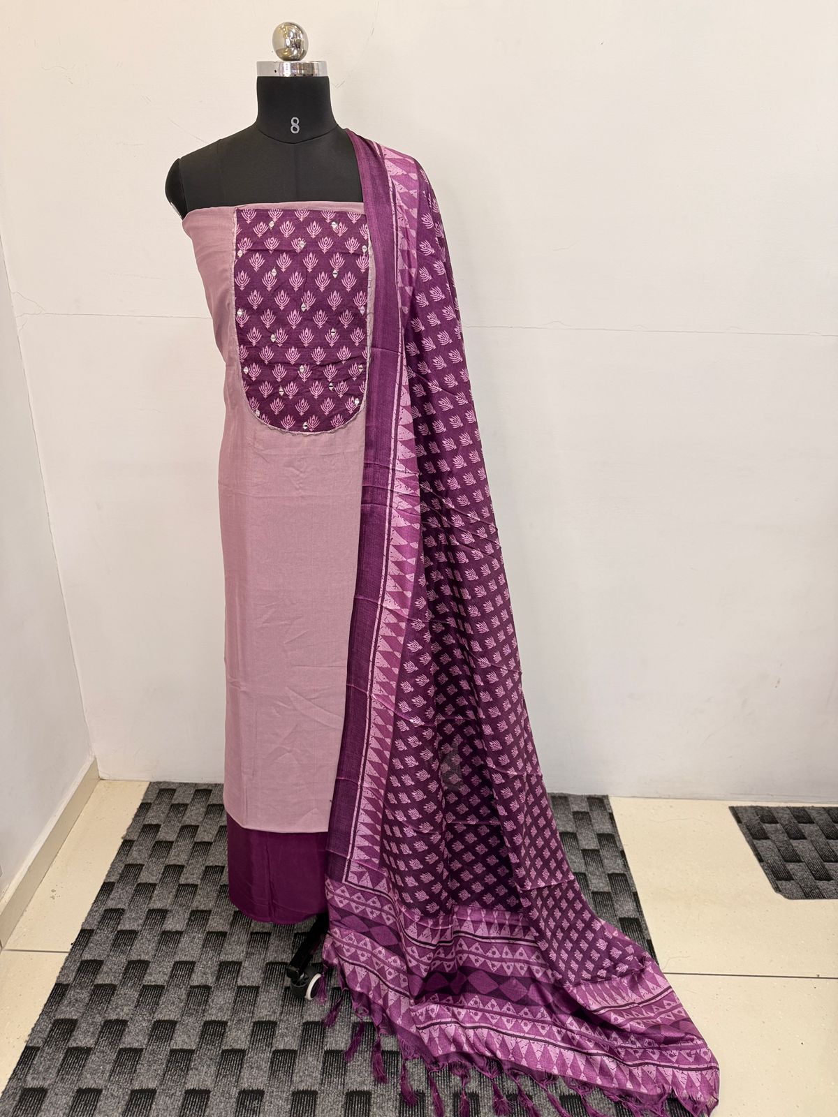 LS0181 Unstitched Salwar Materials
