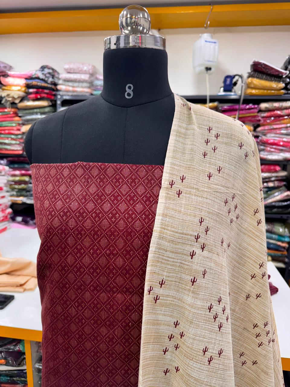 LS0105 - Premium Unstitched Salwar material