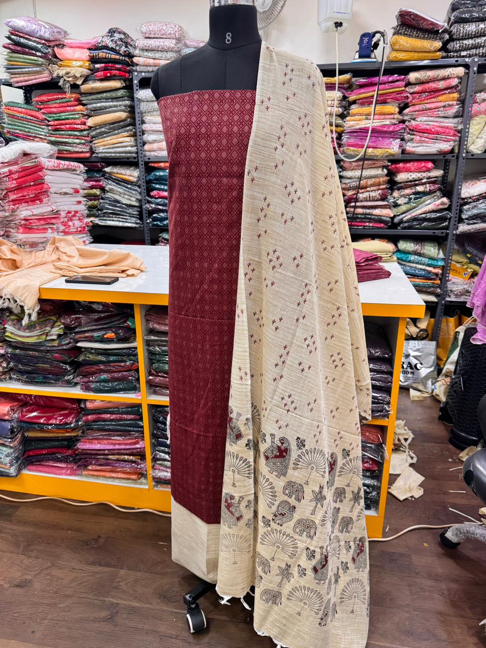 LS0105 - Premium Unstitched Salwar material