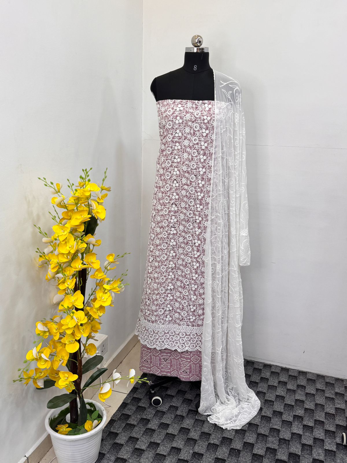 LS0036 Unstitched Salwar Material