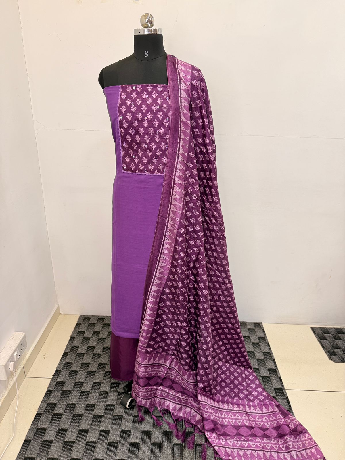 LS0181 Unstitched Salwar Materials