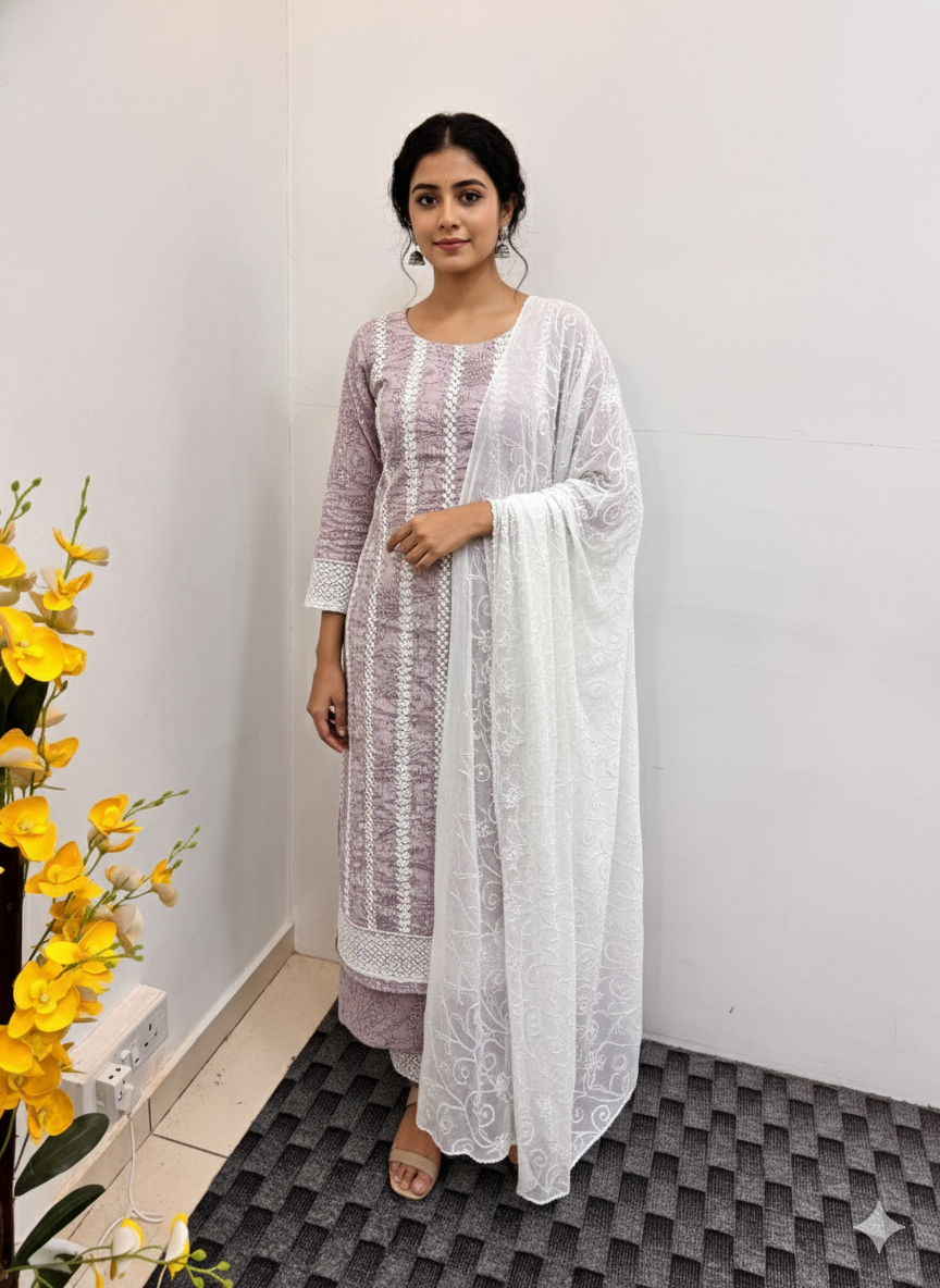 LS0034 Unstitched Salwar Material