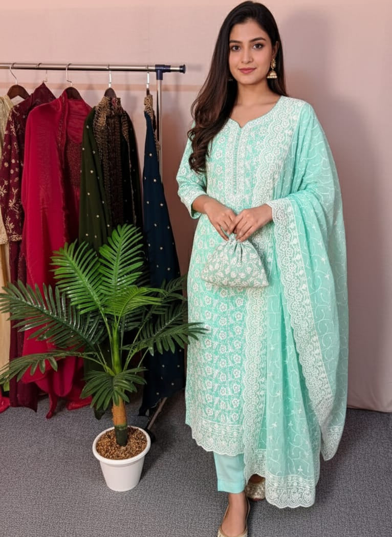 LS0001 (UNSTITCHED SALWAR MATERIAL)