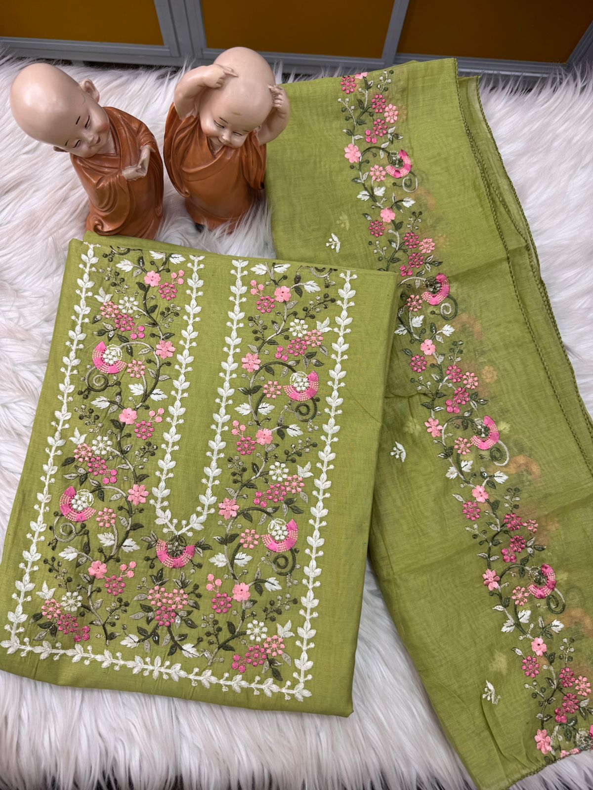 LS0108 - Premium Unstitched Salwar Material
