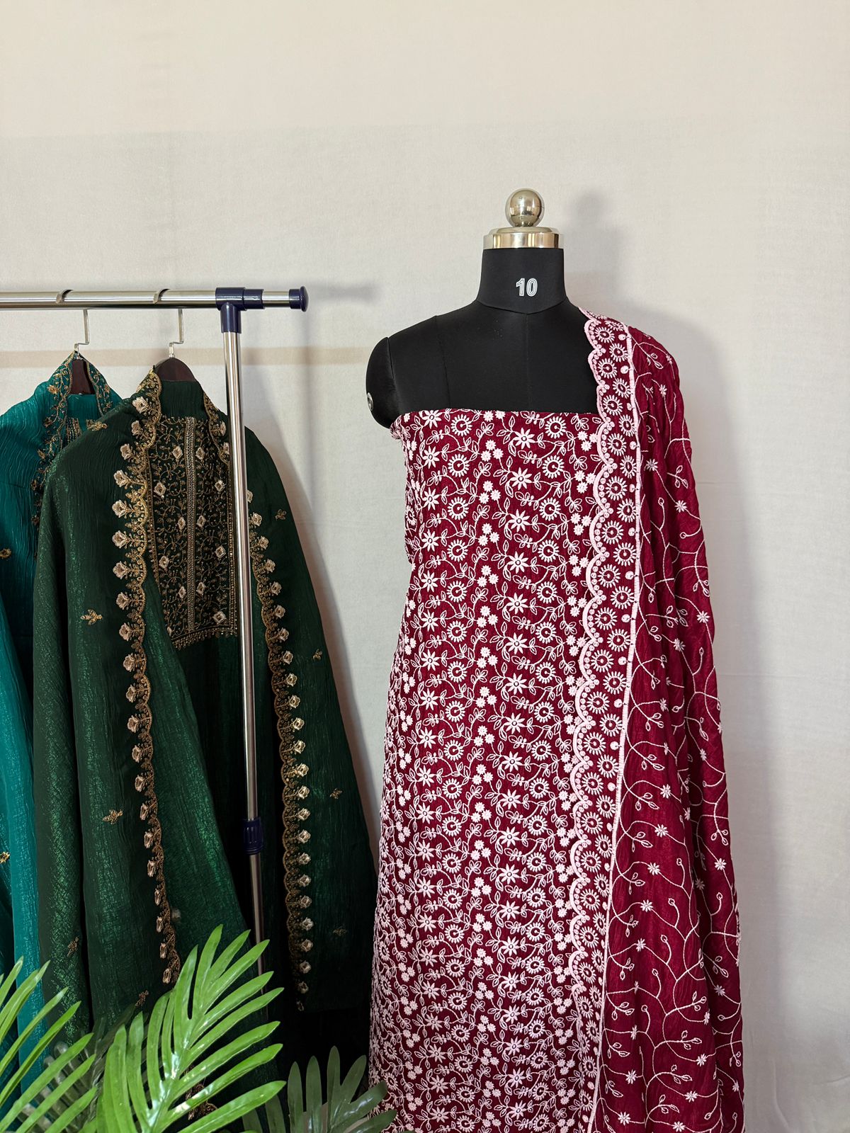 LS0039 Unstitched Salwar Material