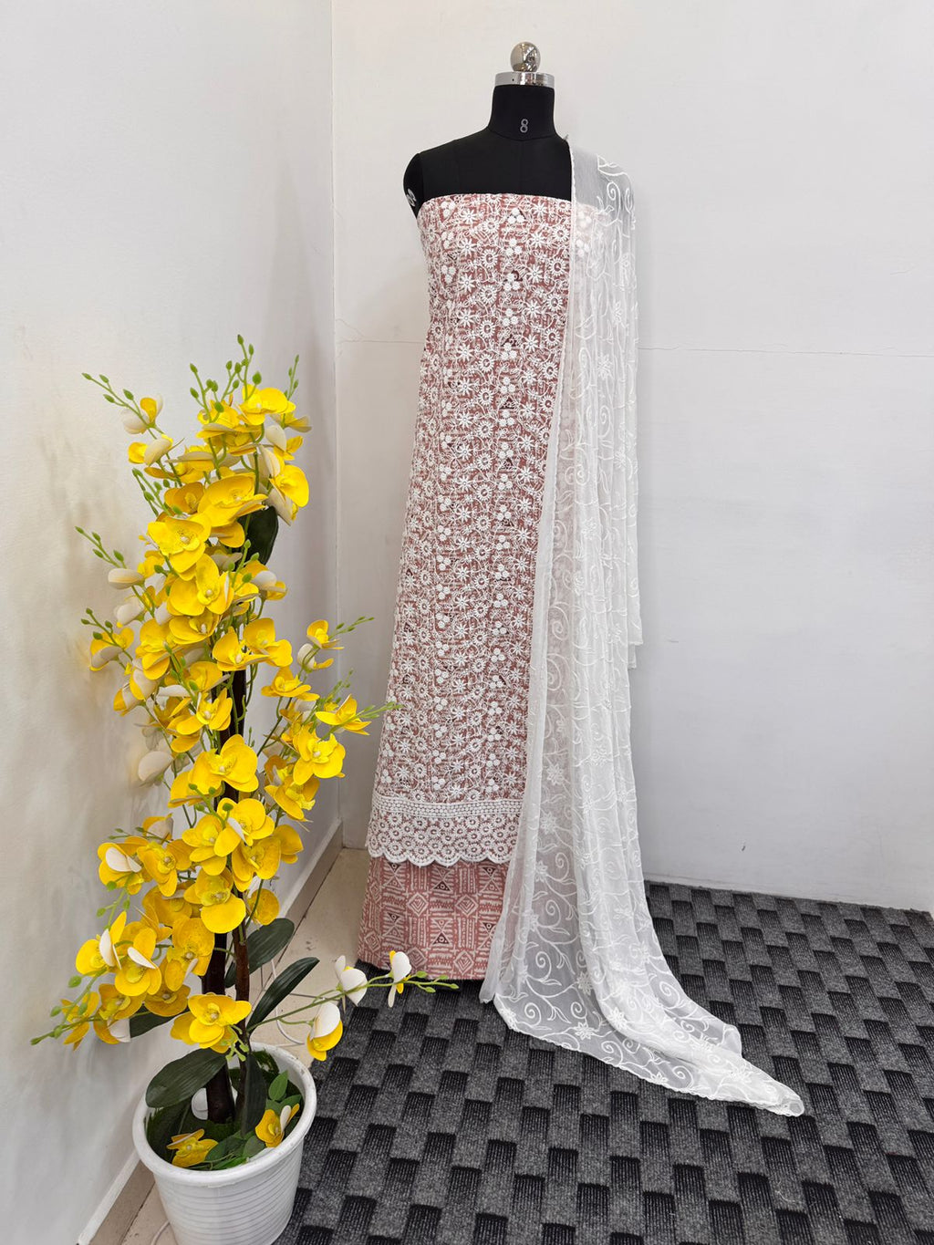 LS0037 Unstitched Salwar Material