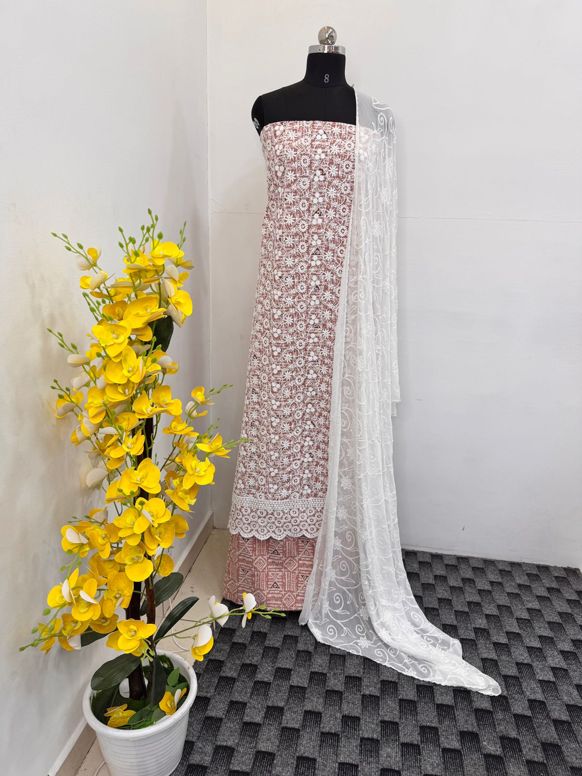 LS0037 Unstitched Salwar Material