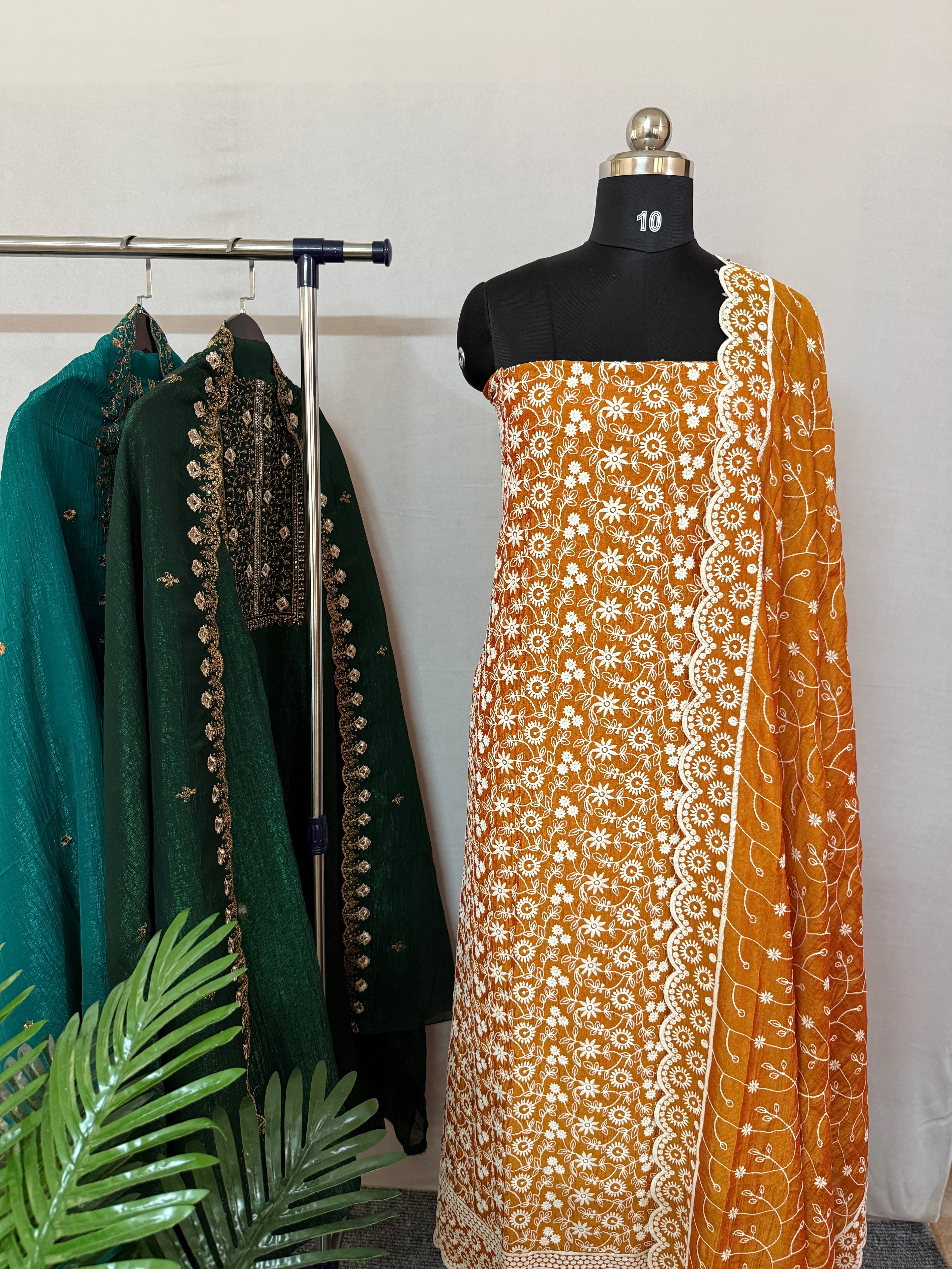 LS0010 UNSTITCHED SALWAR MATERIAL