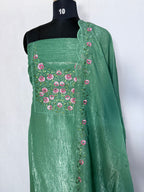 LS0092 Partywear Unstitched Salwar Material
