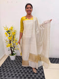 Ls0192 Onam Collection unstitched Material