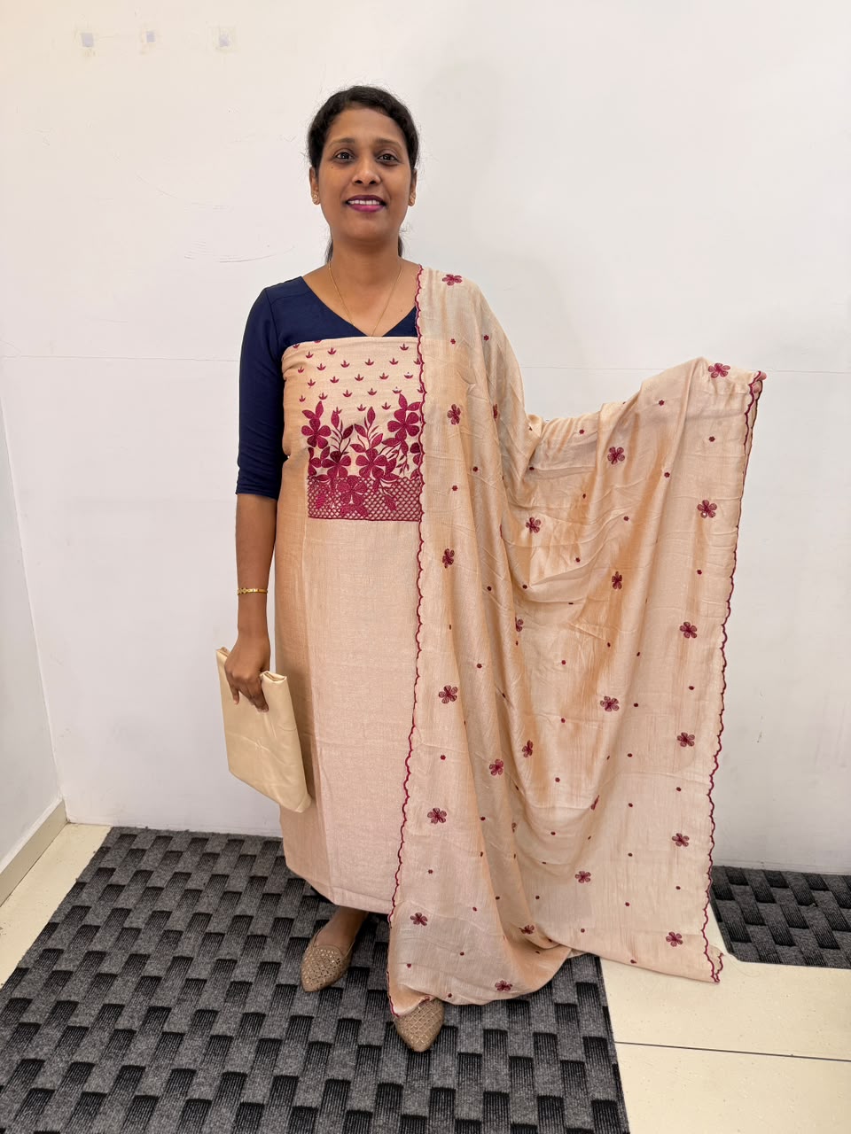 Ls0187 Unstitched Salwar Material