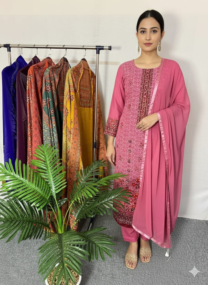 LS0027 Unstitched Salwar Material