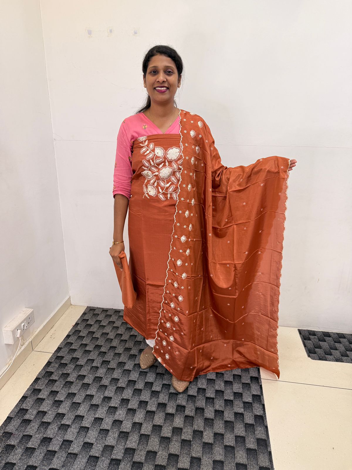 Ls0188 Partywear Unstitched material