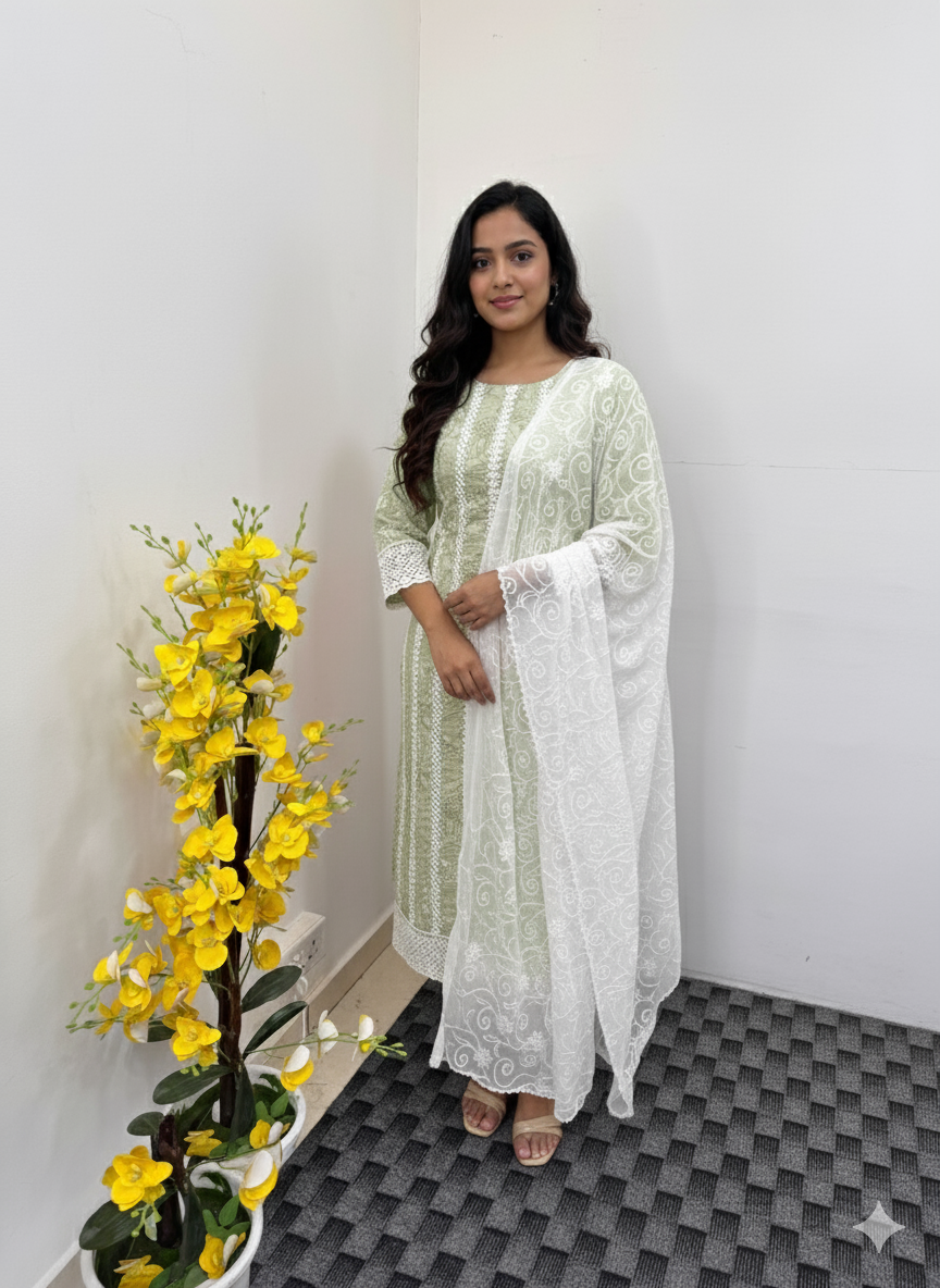 LS0035 Unstitched Salwar Material