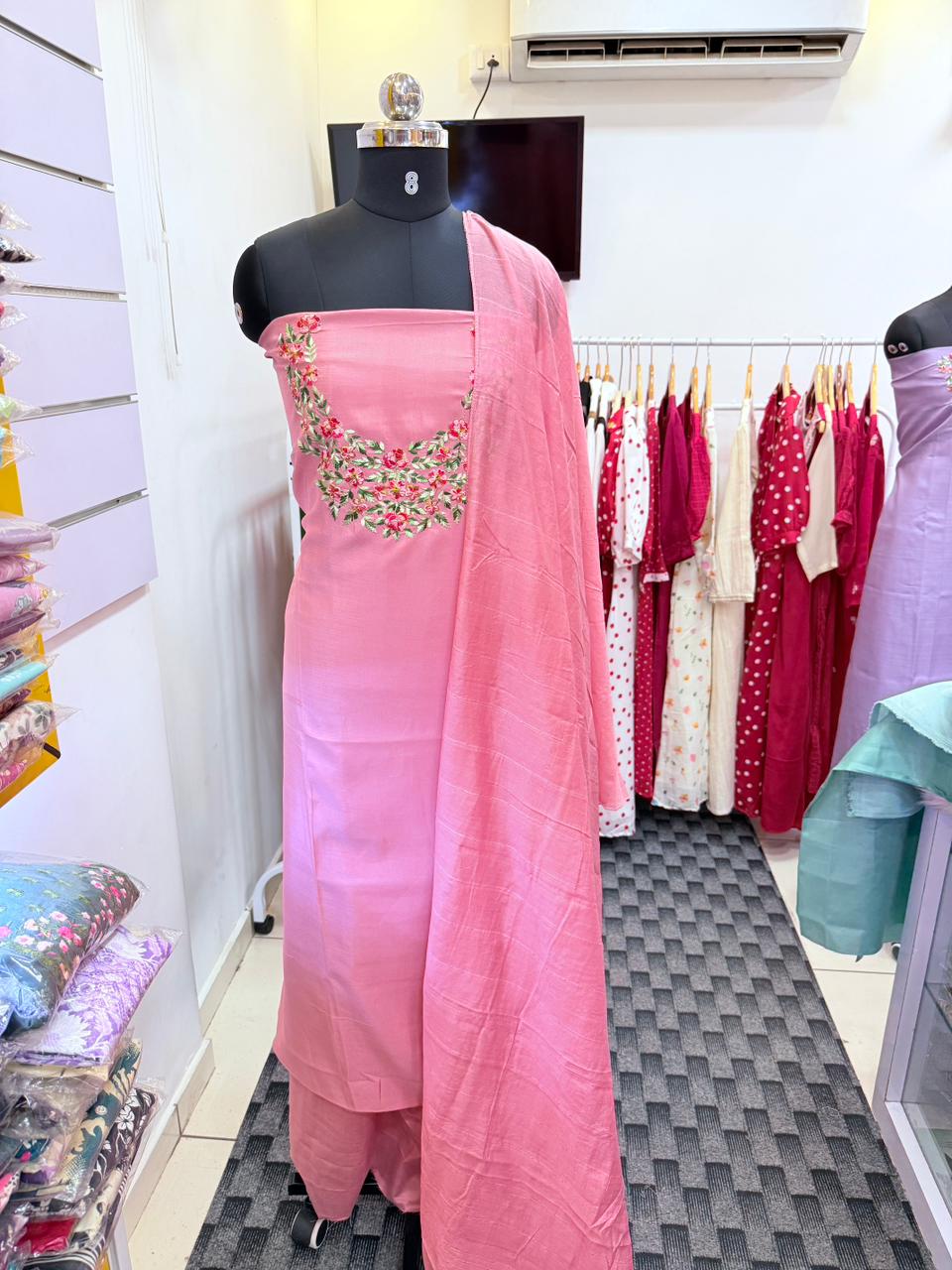 LS0113 Unstitched Salwar Material