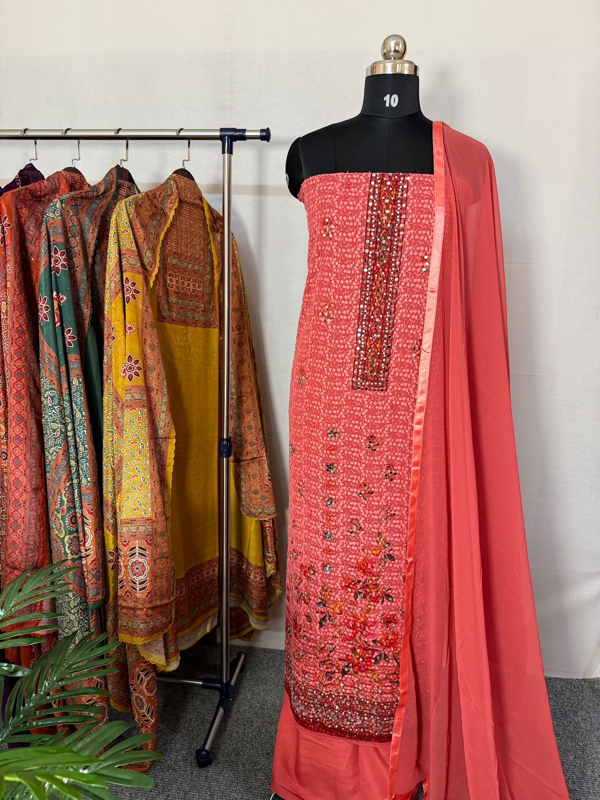 LS0009 UNSTITCHED SALWAR MATERIAL