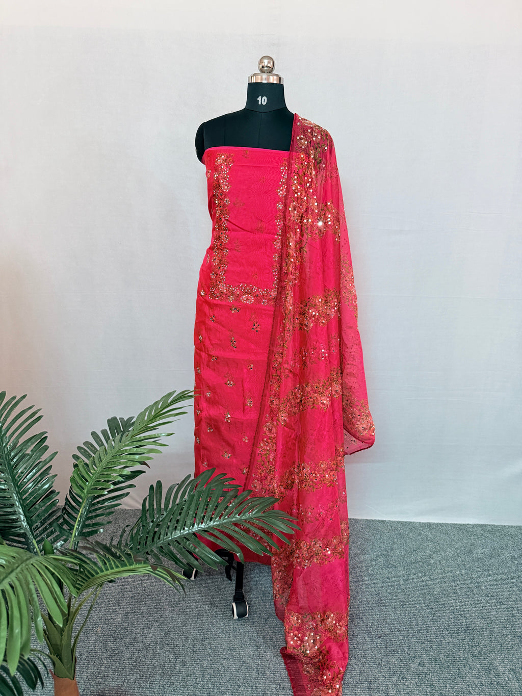 LS0029 Unstitched partywear Salwar Material