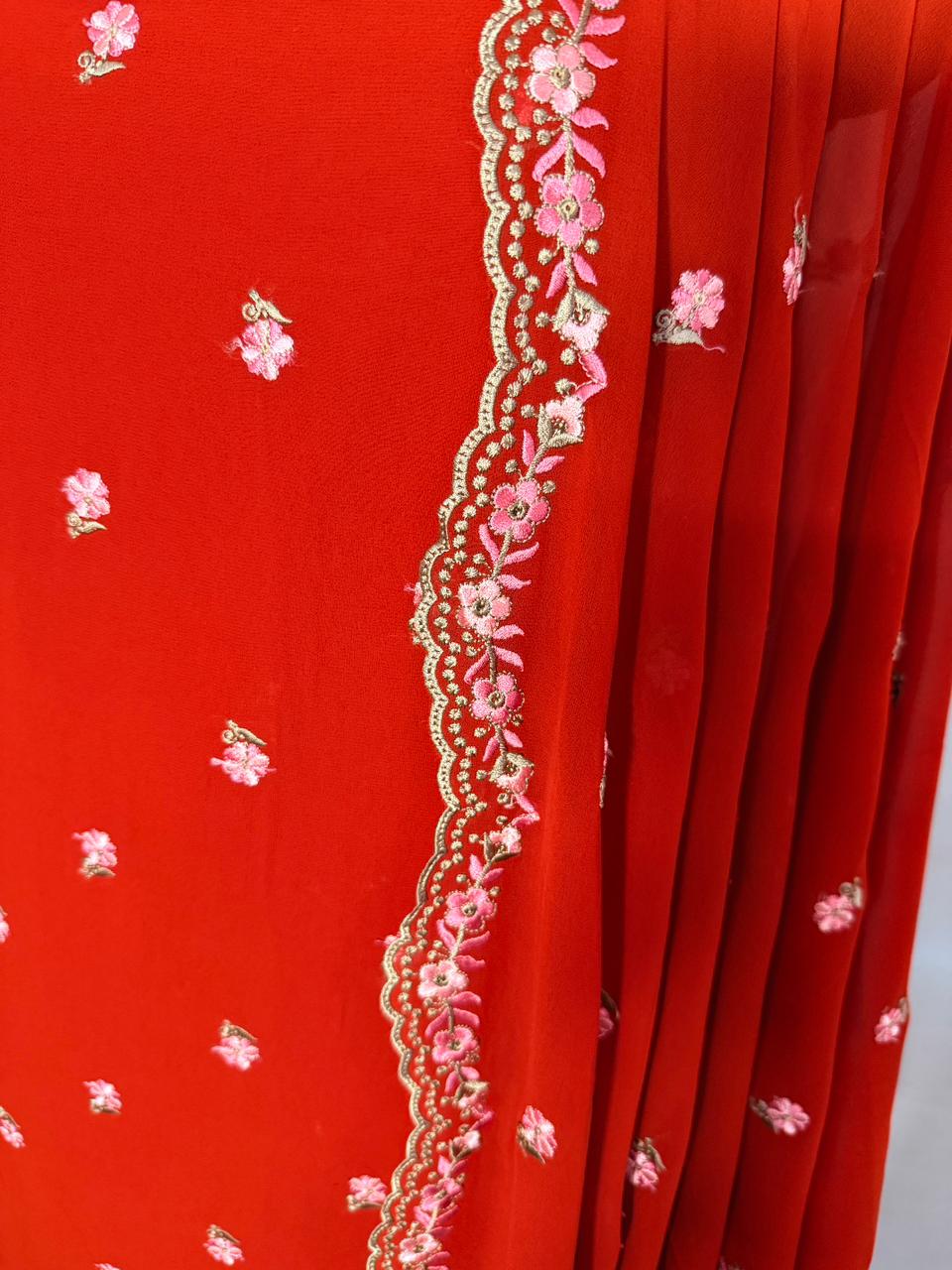 LS0147 Partywear Unstitched Salwar Material