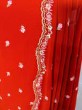 LS0147 Partywear Unstitched Salwar Material