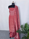 LS0091 Partywear Unstitched Salwar Material