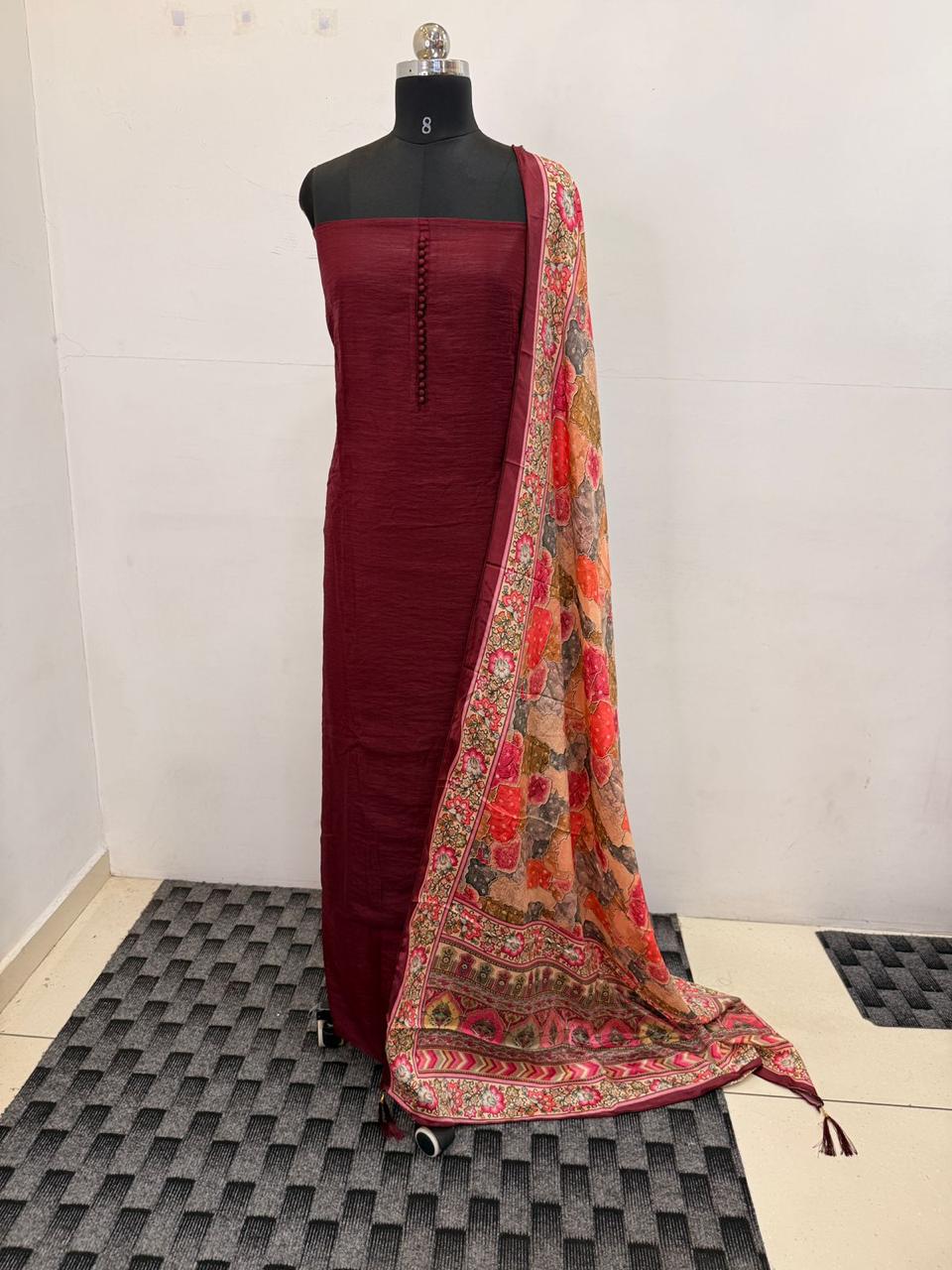 Ls0191 Unstitched Salwar Material