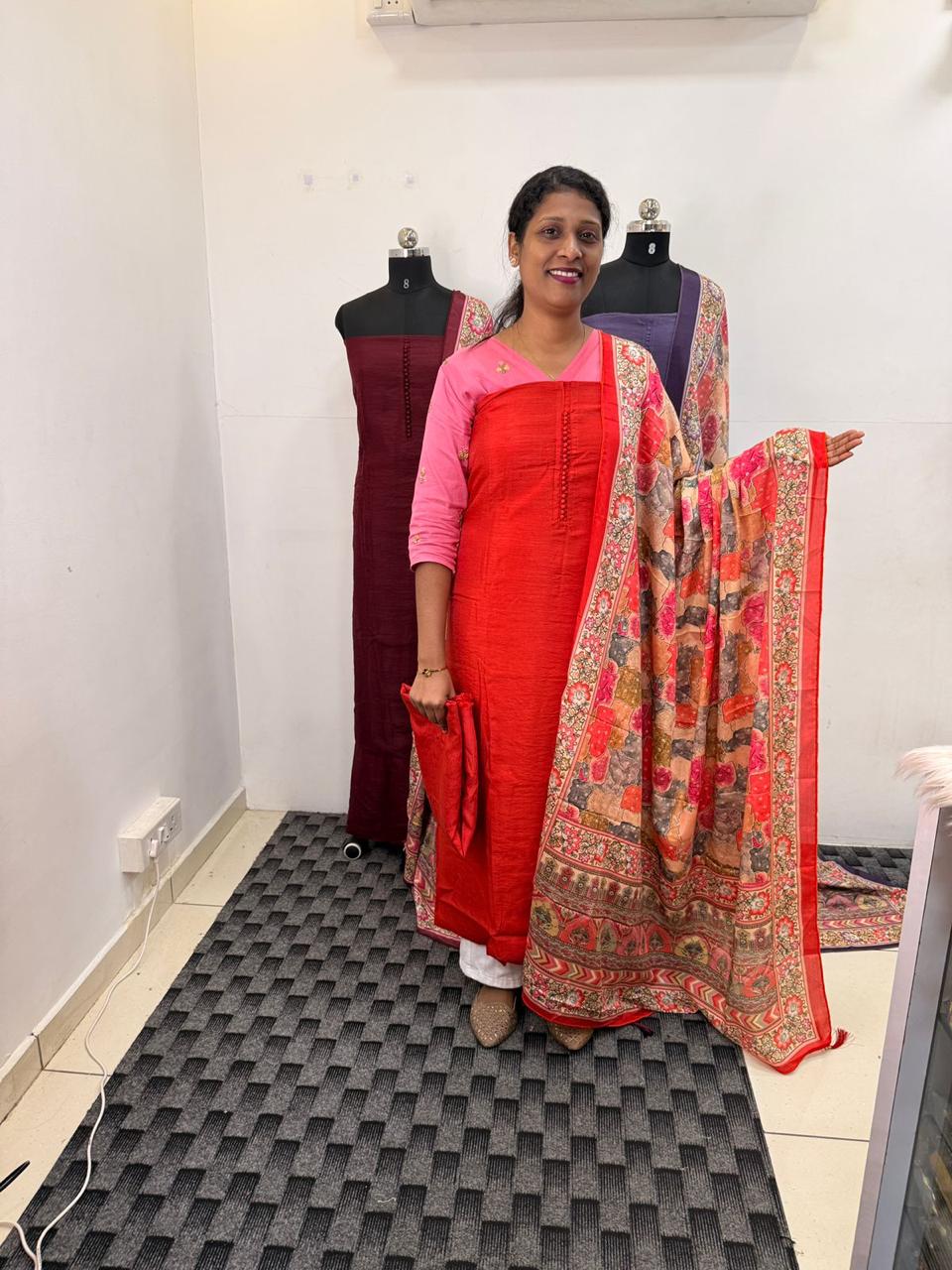 Ls0191 Unstitched Salwar Material