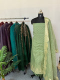 LS0095- Unstitched Salwar Material