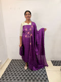 LS0163 Vichithra silk unstitched material