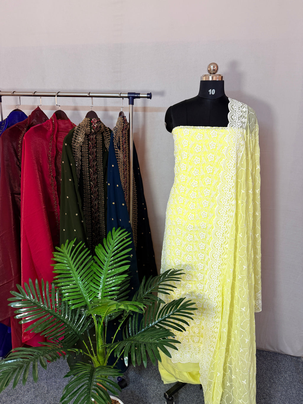 LS0030 Unstitched Salwar Material