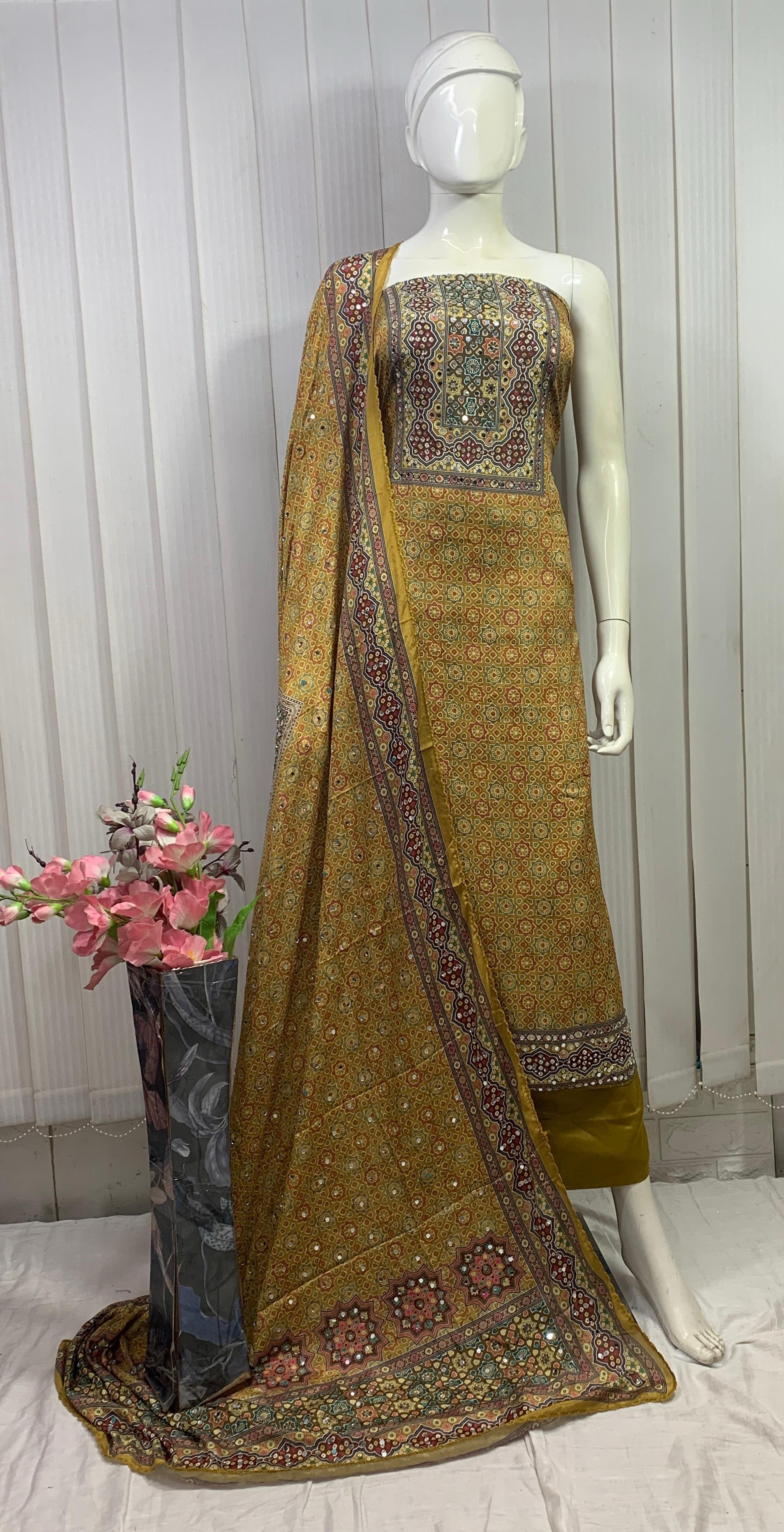 LS0025 Unstitched Salwar Material